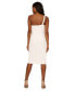 ფოტო #2 პროდუქტის Women's Bow-Front One-Shoulder Dress