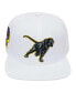 Фото #1 товара Men's White Prairie View A&M Panthers Mascot Evergreen Wool Snapback Hat