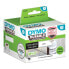 Dymo LabelWriter™ Durable Labels - 19 x 64mm - White - Self-adhesive printer label - Polypropylene (PP) - 1.9 cm - 6.4 cm - 300 g