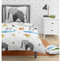 Duvet cover set Roupillon Origatoon Elephant White 140 x 200 cm 2 Pieces