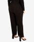 Фото #4 товара Plus Size Victoria Relaxed Fit Pull On Pants