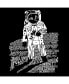 ფოტო #2 პროდუქტის Big Girl's Word Art Long Sleeve T-Shirt - ASTRONAUT