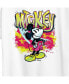 Фото #3 товара Air Waves Trendy Plus Size Mickey Mouse Graffiti Graphic T-shirt