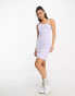 Фото #6 товара Nike Everyday Modern aysmmetric dress in oxygen purple