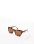 Фото #2 товара & Other Stories cat eye sunglasses in dark tortoise shell