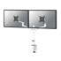 Фото #3 товара Neomounts by Newstar monitor arm desk mount - Clamp/Bolt-through - 43.2 cm (17") - 68.6 cm (27") - 100 x 100 mm - Height adjustment - White