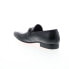 Фото #6 товара Carrucci Calf Skip Pn Loafer KS308-08B2 Mens Black Loafers Casual Shoes 9