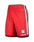 Фото #3 товара Men's Scarlet Nebraska Huskers Basketball Shorts