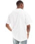 Фото #4 товара ASOS DESIGN oversized t-shirt in white with Boston front print