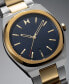 ფოტო #4 პროდუქტის Men's Odyssey II Two-Tone Stainless Steel Bracelet Watch 40mm