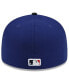 Фото #2 товара Men's Royal Los Angeles Dodgers City Connect Low Profile 59Fifty Fitted Hat
