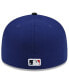 ფოტო #2 პროდუქტის Men's Royal Los Angeles Dodgers City Connect Low Profile 59Fifty Fitted Hat