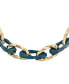 ფოტო #2 პროდუქტის Blue Patina Link Collar Necklace