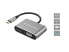 Фото #8 товара Conceptronic DONN16G - Wired - USB 3.2 Gen 1 (3.1 Gen 1) Type-C - 100 W - Grey - 5 Gbit/s - 4K Ultra HD