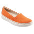 Фото #2 товара Trotters Accent T1803-800 Womens Orange Extra Wide Loafer Flats Shoes 11