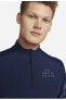 Фото #3 товара Dri-Fit Run Division Flash Element Running Half-Zip Long-Sleeve Top Erkek Sweatshirt