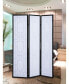 Фото #4 товара Sudoku 3 Panel Room Divider Screen, Black