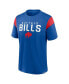 Фото #3 товара Men's Royal Buffalo Bills Home Stretch Team T-shirt