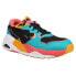 Фото #2 товара Puma Trc Mira Lava Lace Up Womens Black, Blue, Orange, Yellow Sneakers Casual S