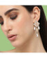 ფოტო #3 პროდუქტის Women's Regal Drop Earrings