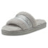 Фото #2 товара Puma Fluff Remix Slide Womens Grey Casual Sandals 38524003
