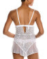 Фото #2 товара Dkny Superior Lace Romper Teddy Women's M