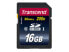 Transcend SD Card SDXC/SDHC Class 10 16GB - 16 GB - SDHC - Class 10 - NAND - 30 MB/s - Black