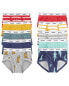 Фото #5 товара 10-Pack Cotton Blend Briefs Underwear 2-3