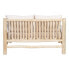Фото #10 товара Двухместный диван AKAR Натуральный древесина тика 131 x 80 x 77,5 cm