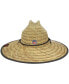 Фото #2 товара Men's Natural Tampa Bay Buccaneers NFL Training Camp Official Straw Lifeguard Hat