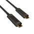 Фото #1 товара Kindermann 5773 000 508 - 8 m - USB C - USB C - USB 3.2 Gen 2 (3.1 Gen 2) - 10000 Mbit/s - Black
