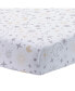 Фото #1 товара Goodnight Moon 100% Cotton White Fitted Crib Sheet - Moon/Stars