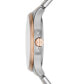 Фото #2 товара A|X Armani Exchange women's Three-Hand Two-Tone Stainless Steel Bracelet Watch 36mm
