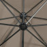 Фото #13 товара Садовый зонт vidaXL Ampelschirm mit LED-Beleuchtung 300 x 238 сантиметров, цвет Taupe