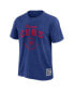 Фото #2 товара Darius Rucker Men's Collection by Heather Royal Chicago Cubs Cooperstown Collection Washed T-Shirt