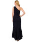 Фото #6 товара Women's Beaded One-Shoulder Gown