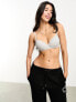 Фото #3 товара Cotton:On body contour cotton bra in grey