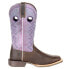 Фото #1 товара Durango Lady Rebel Pro Amethyst Western Square Toe Cowboy Womens Purple Casual