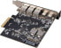 Kontroler Akasa PCIe 2.0 x4 - 3x USB 3.2 Gen 2 + 2x USB-C 3.2 Gen 2 (AK-PCCU3-09)