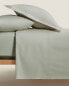 (180 thread count) cotton percale flat sheet