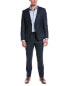 Boss Hugo Boss 2Pc Slim Fit Wool Suit Men's Blue 38R