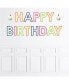 Фото #1 товара Cheerful Happy Birthday Colorful Party Large Banner Wall Decals Happy Birthday