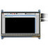 Capacitive touch screen TFT LCD display 7" (B) 800x480px HDMI + USB for Raspberry Pi + black and white case - Waveshare 11302