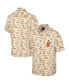 Фото #2 товара Men's White Syracuse Orange Spontaneous is Romantic Camp Button-Up Shirt