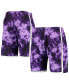 ფოტო #1 პროდუქტის Men's Purple Los Angeles Lakers Hardwood Classics 2009 Galaxy Swingman Shorts