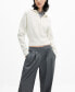 ფოტო #1 პროდუქტის Women's Zip Neck Jumper