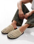 Фото #1 товара Free People woven leather slip on mules in buttermilk