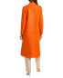 Фото #3 товара Oscar De La Renta Twill Coat Women's Orange 2