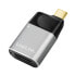 Фото #1 товара Компьютерный аксессуар LogiLink Адаптер USB 3.2 Gen2 Type-C HDMI-A+USB-C 4K PD черный/серый