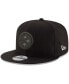 Фото #1 товара Men's Black Pittsburgh Steelers Black On Black 9Fifty Adjustable Hat